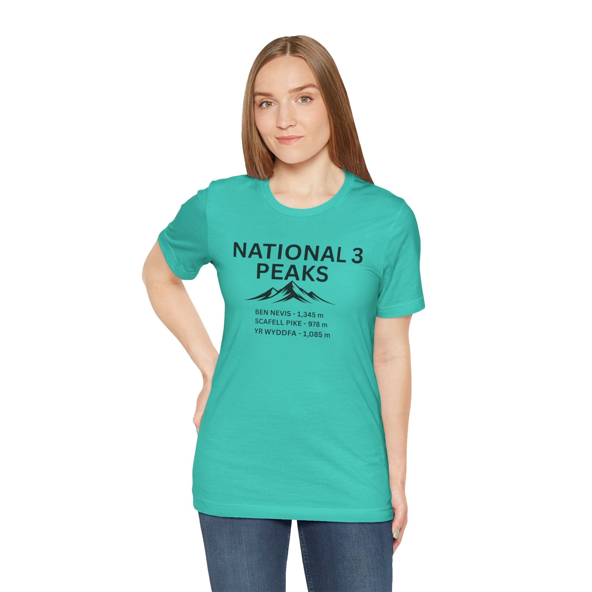 National 3 Peaks Tee — Ben Nevis, Scafell Pike & Yr Wyddfa
