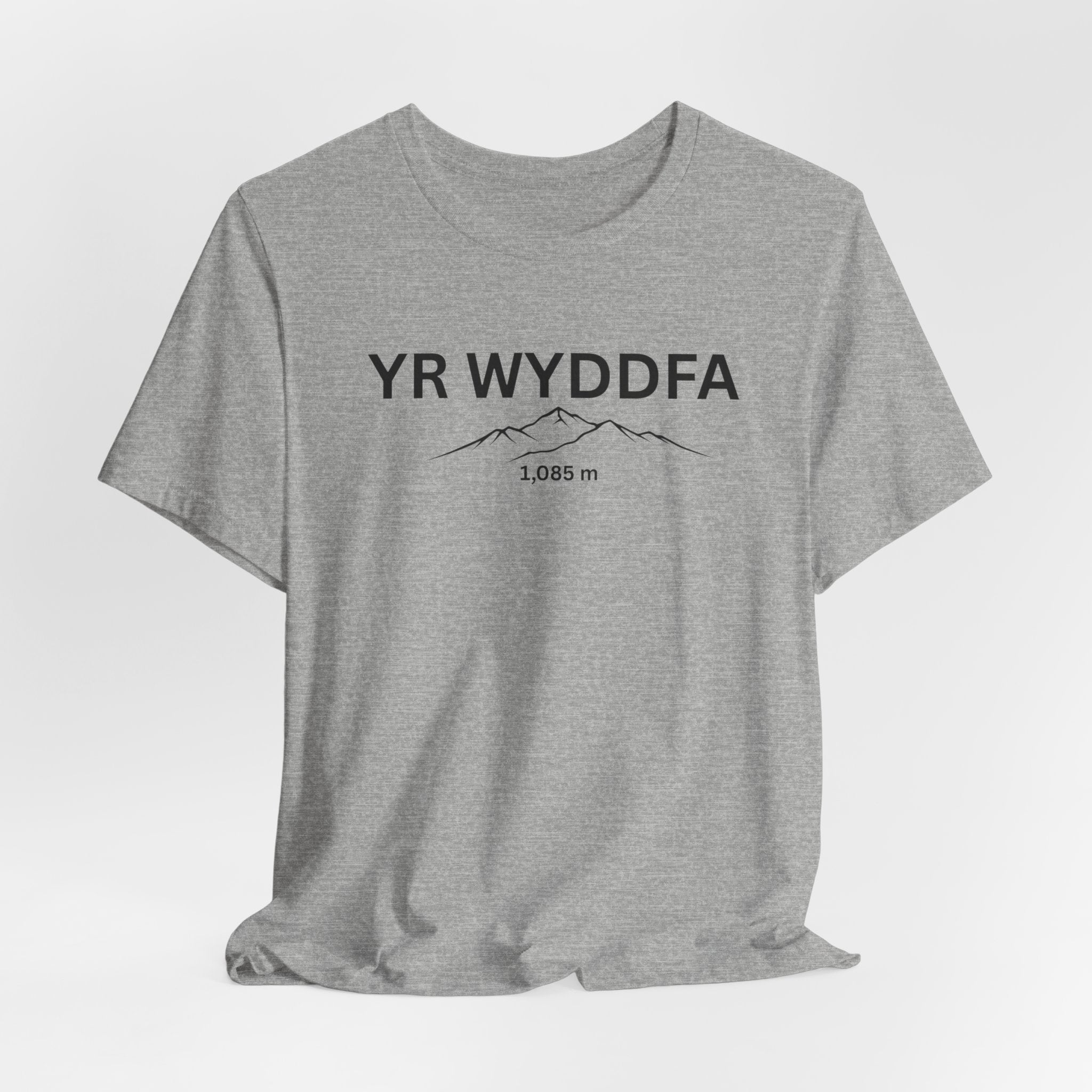 Yr Wyddfa Mountain T-Shirt — Minimal Peak Graphic ( 1,085 m)