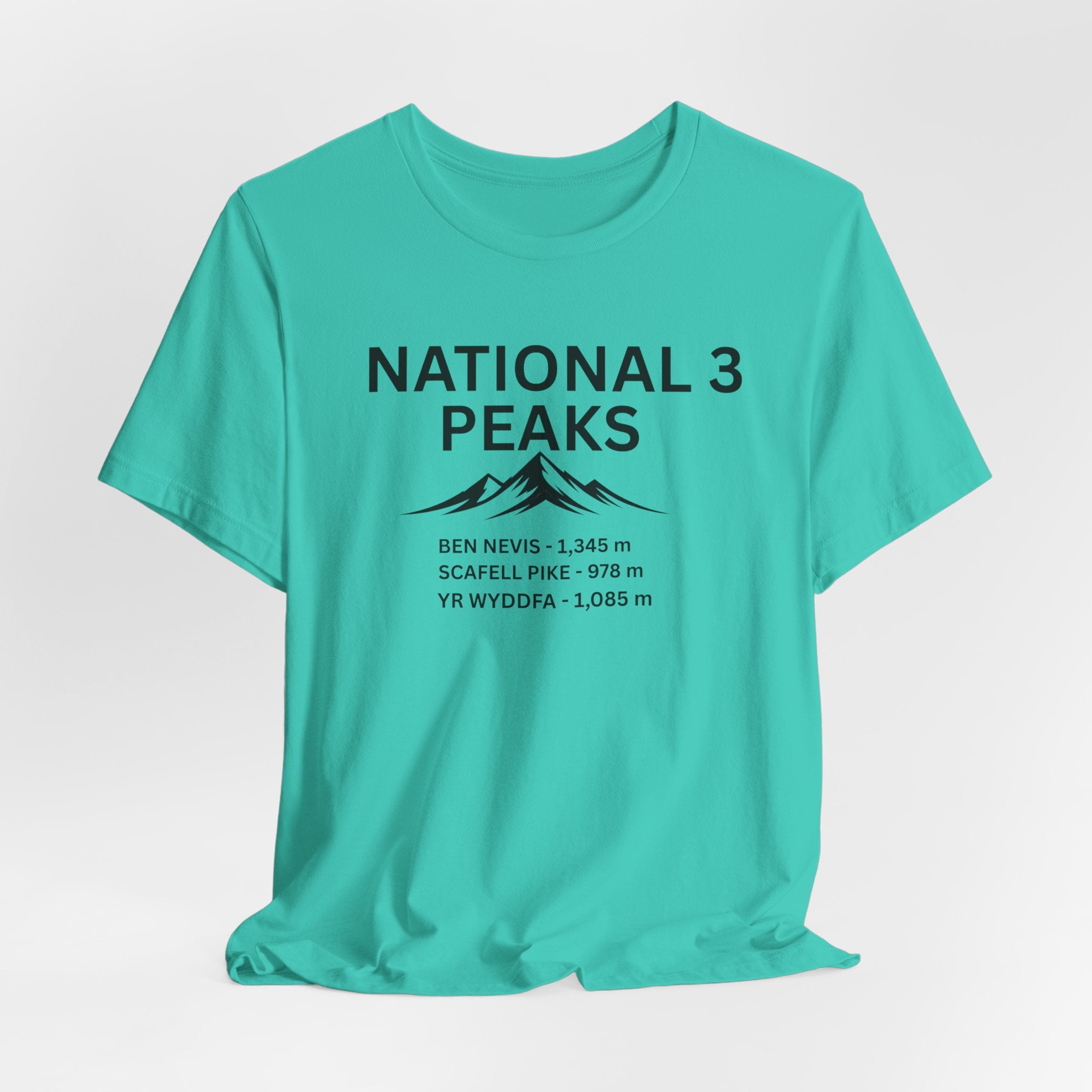 National 3 Peaks Tee — Ben Nevis, Scafell Pike & Yr Wyddfa