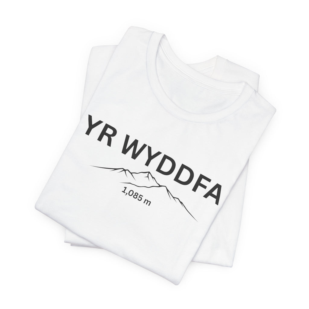 Yr Wyddfa Mountain T-Shirt — Minimal Peak Graphic ( 1,085 m)