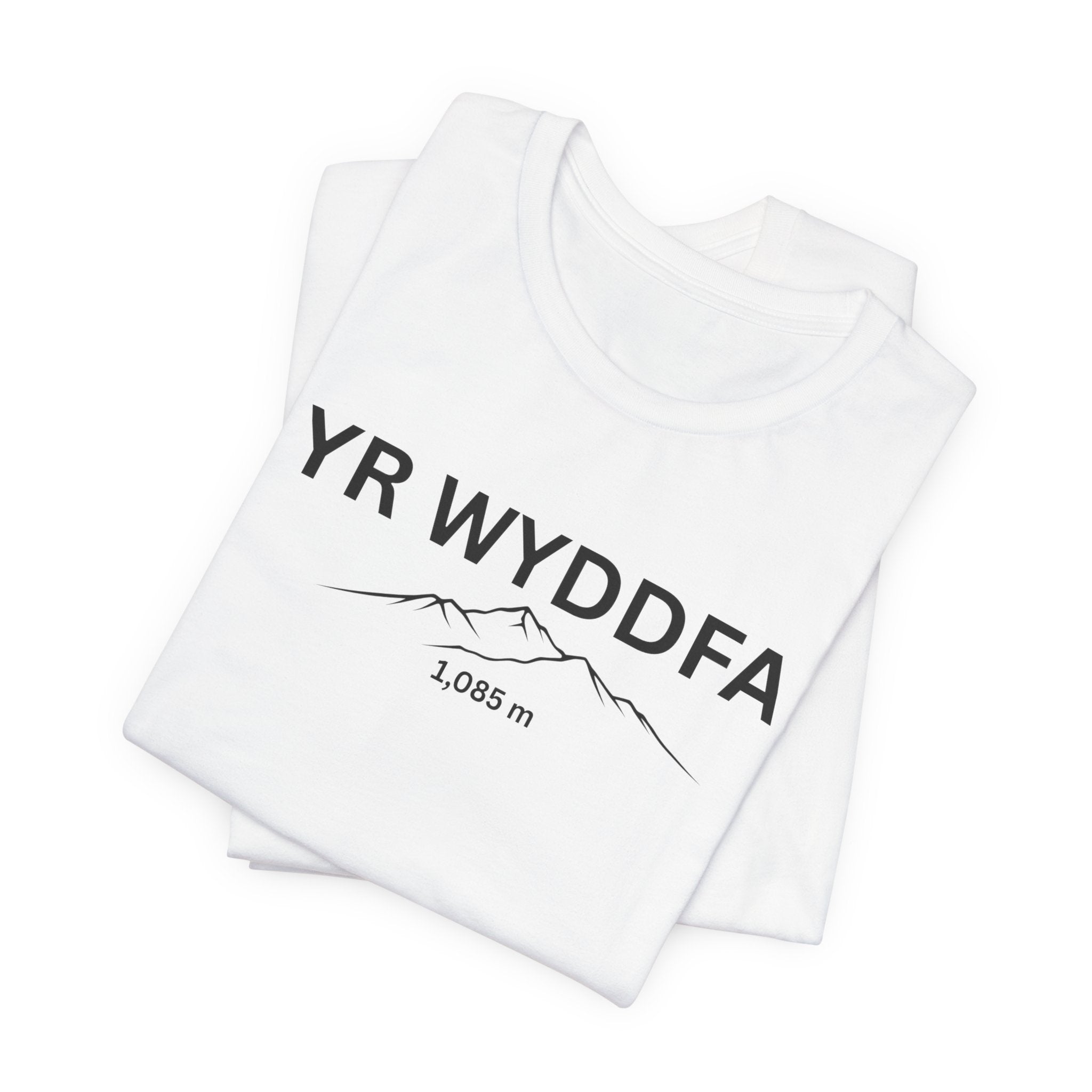 Yr Wyddfa Mountain T-Shirt — Minimal Peak Graphic ( 1,085 m)