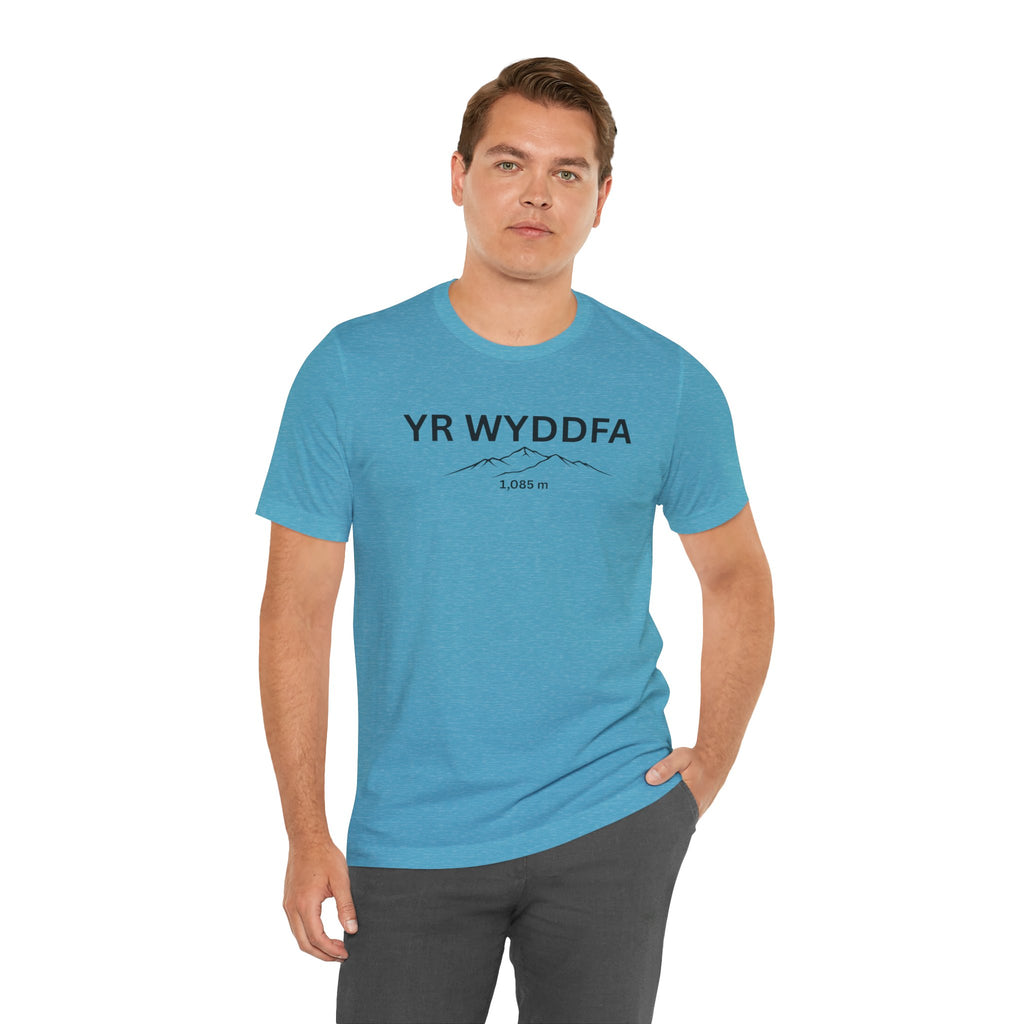 Yr Wyddfa Mountain T-Shirt — Minimal Peak Graphic ( 1,085 m)
