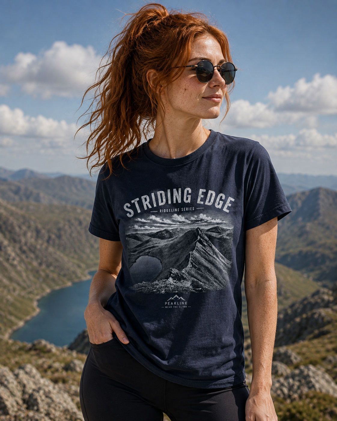 Striding Edge "Ridgeline Series" tee shirt