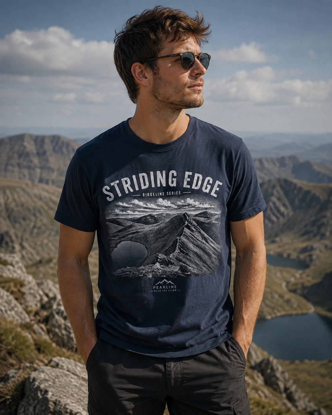 Striding Edge "Ridgeline Series" tee shirt