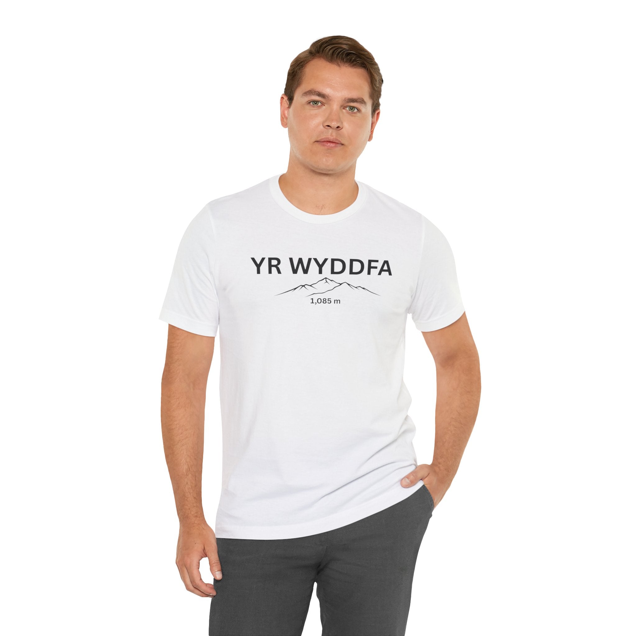 Yr Wyddfa Mountain T-Shirt — Minimal Peak Graphic ( 1,085 m)