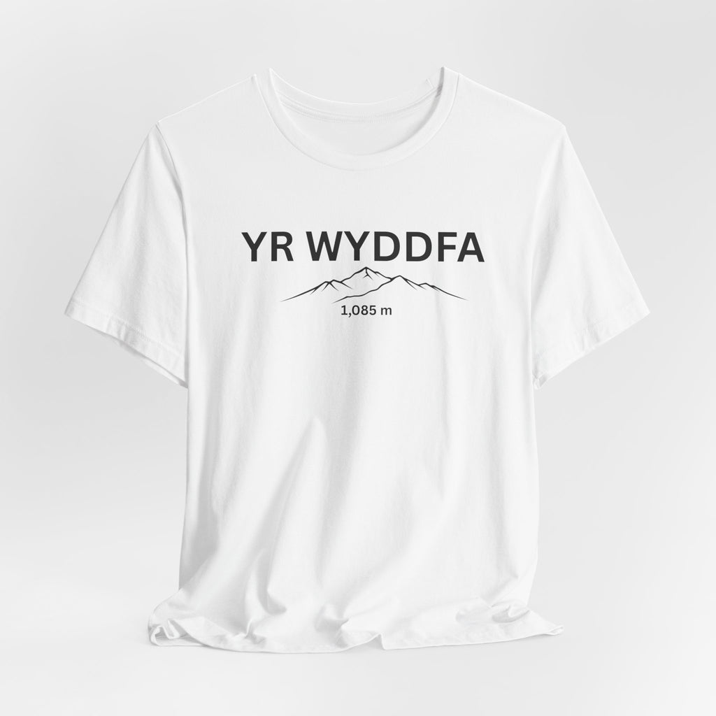 Yr Wyddfa Mountain T-Shirt — Minimal Peak Graphic ( 1,085 m)