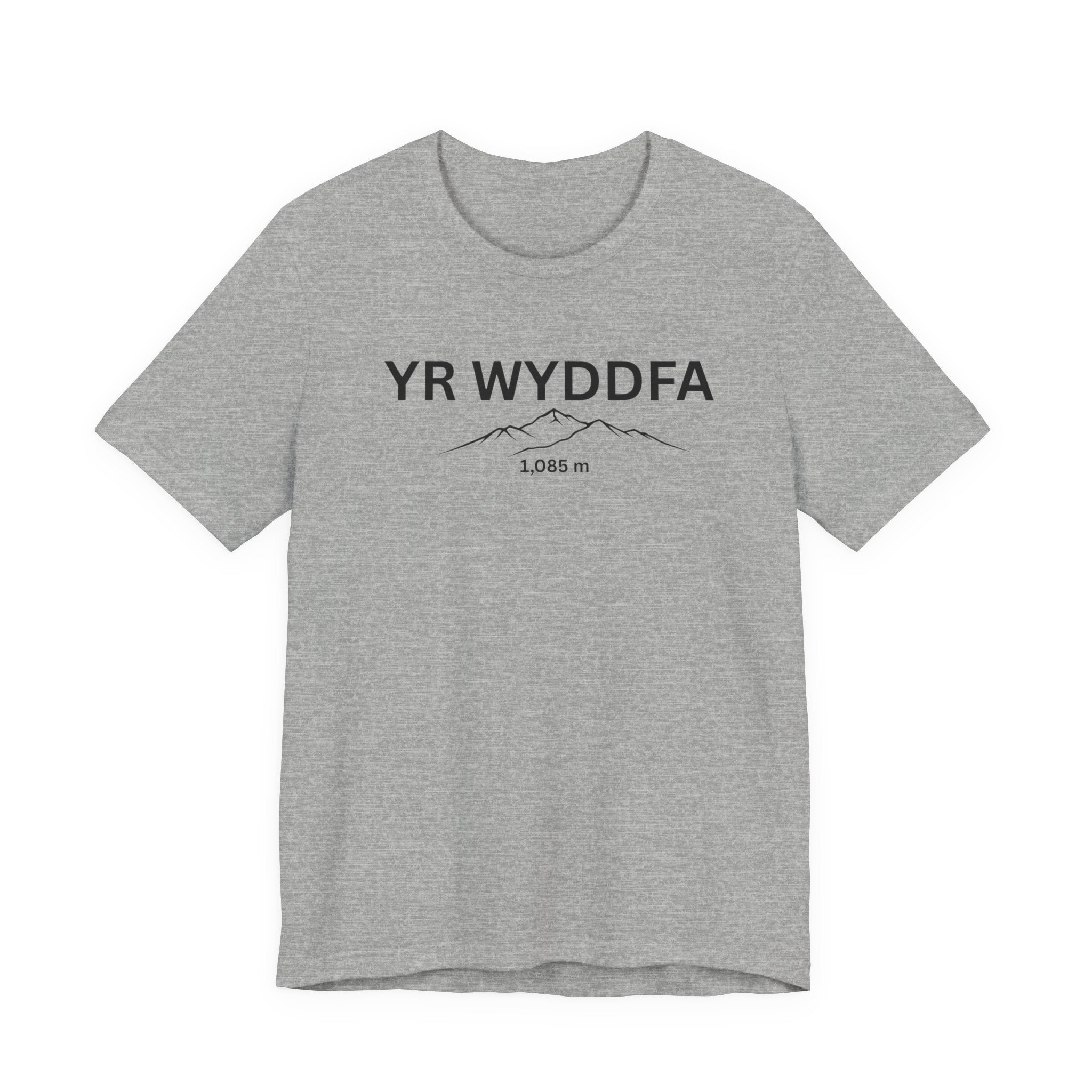 Yr Wyddfa Mountain T-Shirt — Minimal Peak Graphic ( 1,085 m)