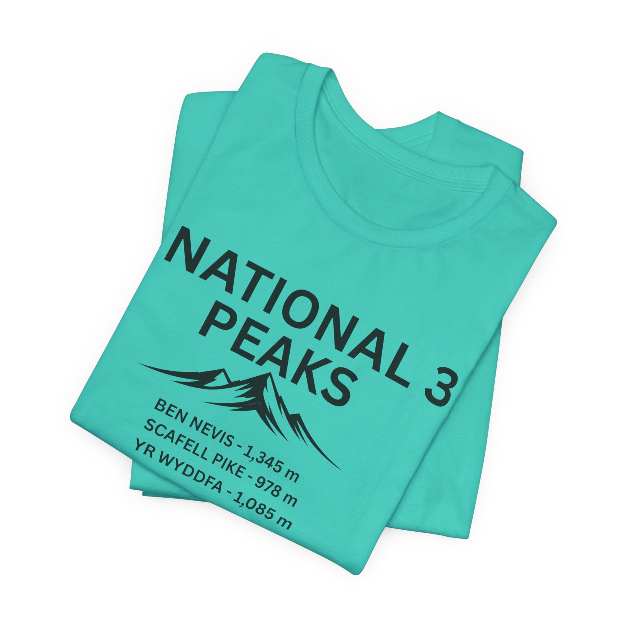 National 3 Peaks Tee — Ben Nevis, Scafell Pike & Yr Wyddfa