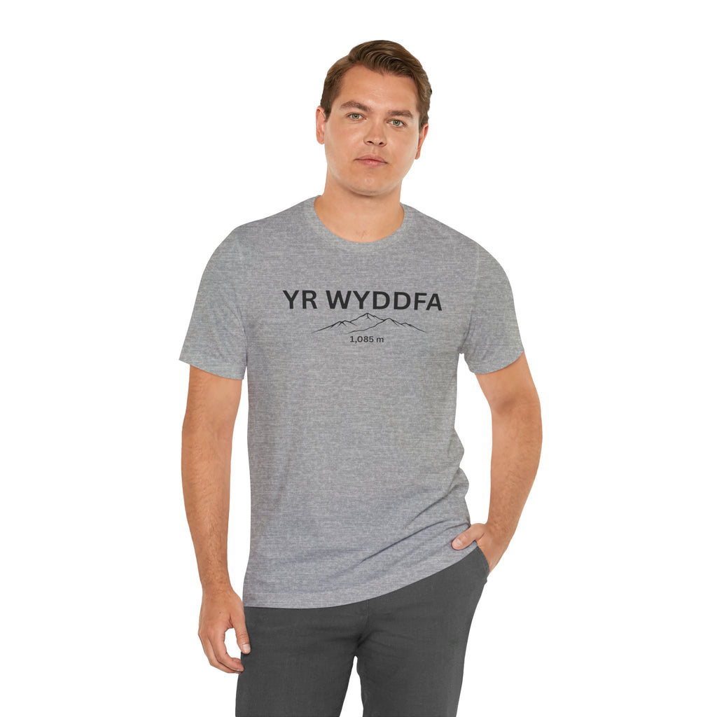 Yr Wyddfa Mountain T-Shirt — Minimal Peak Graphic ( 1,085 m)