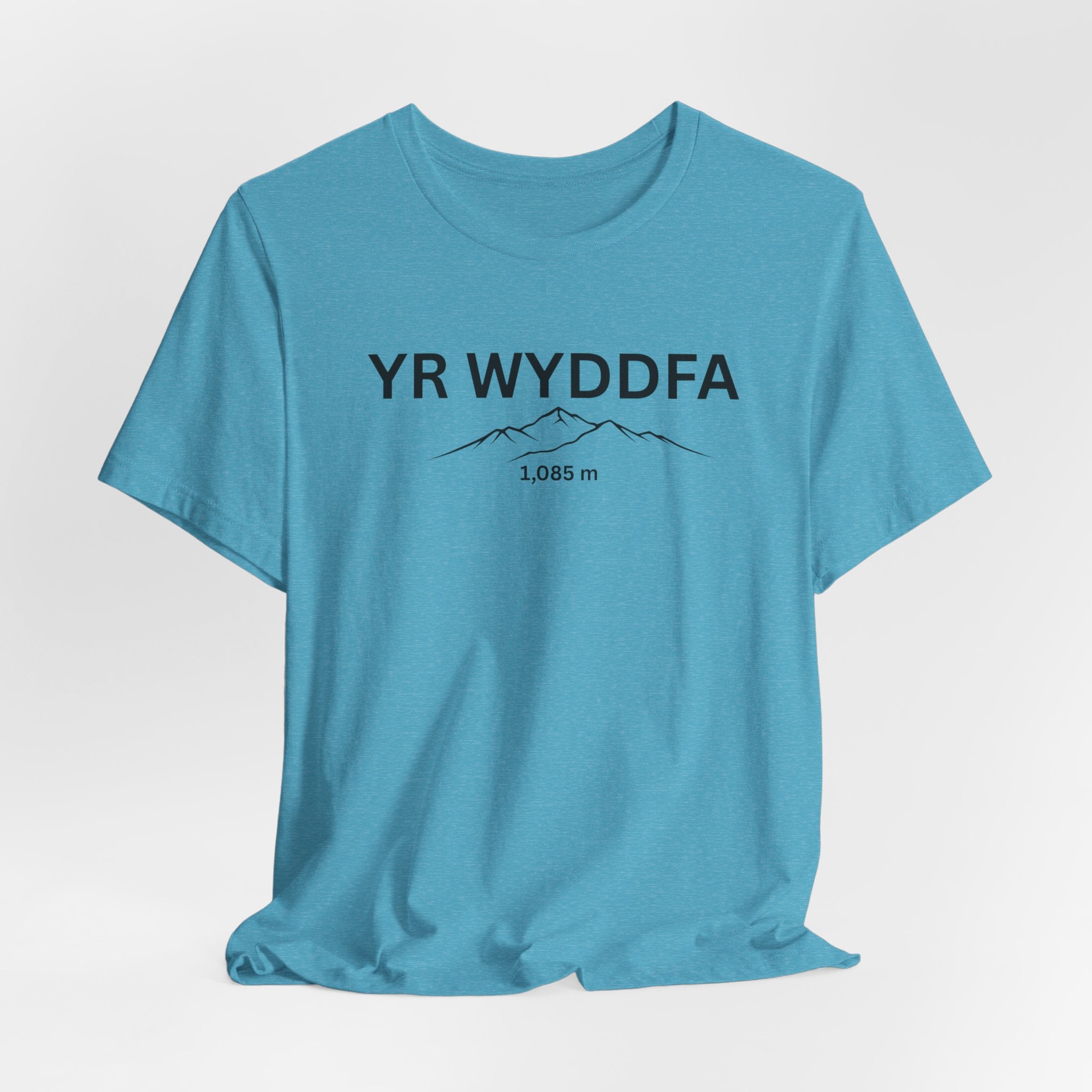 Yr Wyddfa Mountain T-Shirt — Minimal Peak Graphic ( 1,085 m)