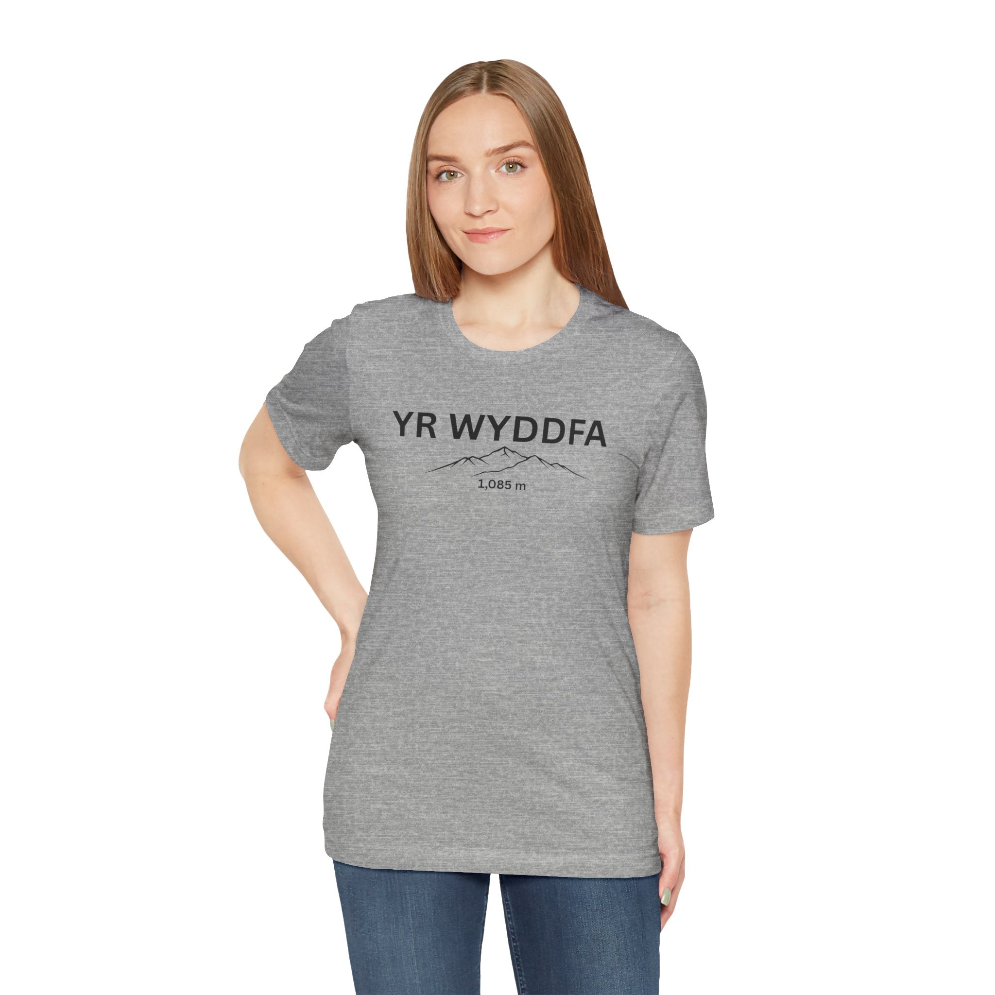 Yr Wyddfa Mountain T-Shirt — Minimal Peak Graphic ( 1,085 m)