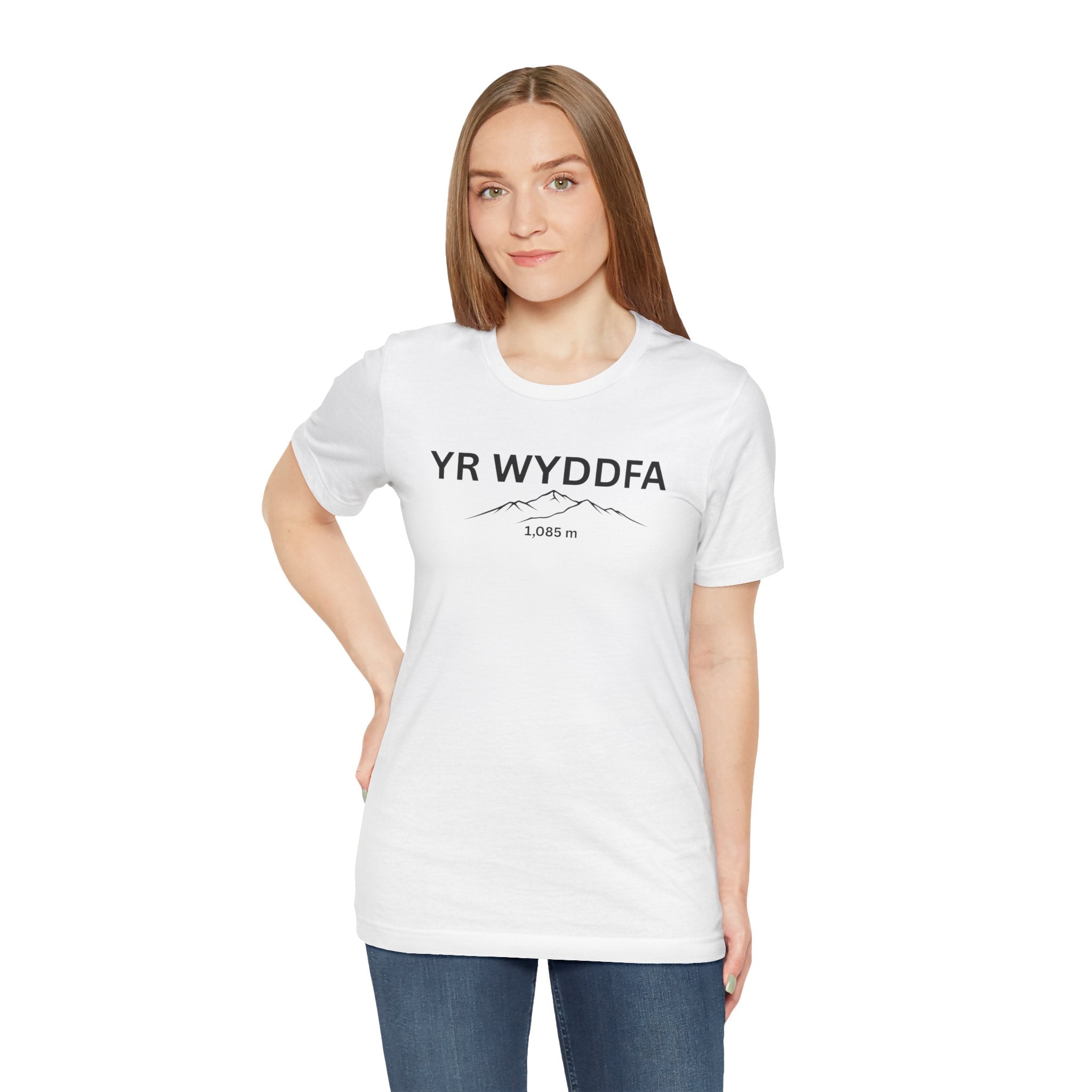 Yr Wyddfa Mountain T-Shirt — Minimal Peak Graphic ( 1,085 m)