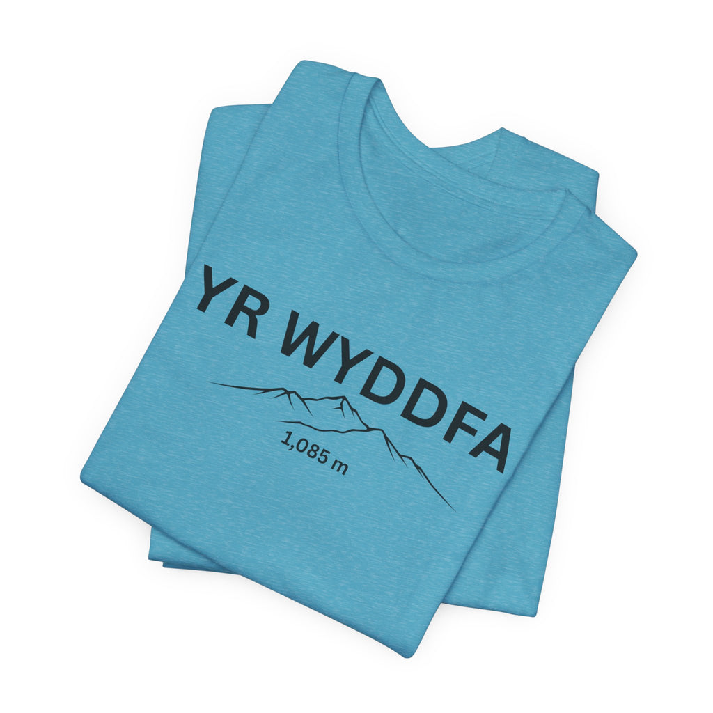 Yr Wyddfa Mountain T-Shirt — Minimal Peak Graphic ( 1,085 m)