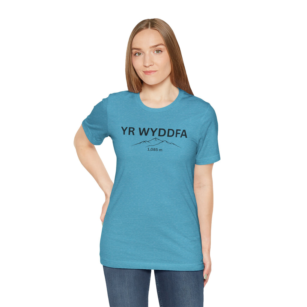 Yr Wyddfa Mountain T-Shirt — Minimal Peak Graphic ( 1,085 m)